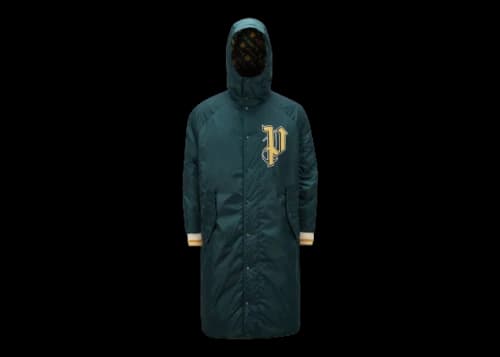 Moncler x Palm Angels Morenz Long Down Jacket Dark Green