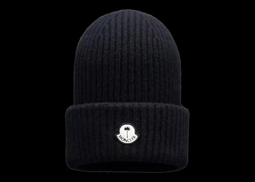 Moncler x Palm Angels Wool Beanie FW22 Black