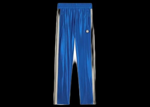 Moncler x Palm Angels Shiny Track Pants Blue