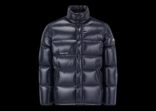 Moncler Hiroshi Fujiwara x Fragment Ryne Short Down Jacket Navy Blue