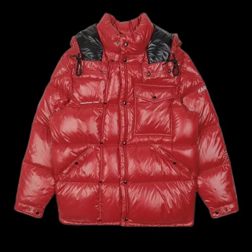 Moncler Hiroshi Fujiwara x Fragment Anthemium Short Down Jacket Cherry Red