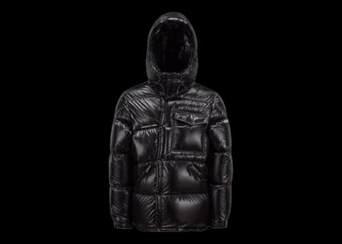 Moncler Hiroshi Fujiwara x Fragment Anthemium Short Down Jacket Black