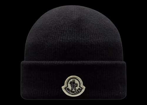 Moncler FRGMT Hiroshi Fujiwara Wool Beanie Black