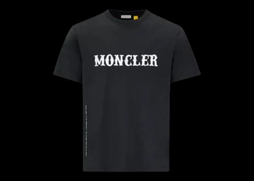 Moncler Hiroshi Fujiwara x Fragment Logo T-Shirt Black