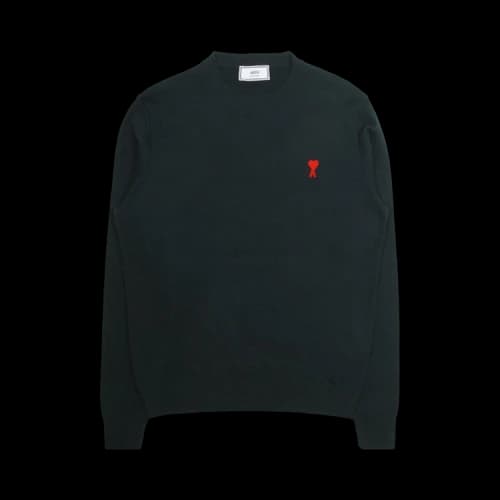 Ami Crewneck Sweater 'Green'