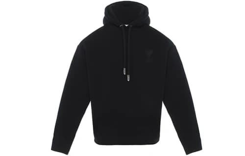 Ami Technical Hoodie 'Black'