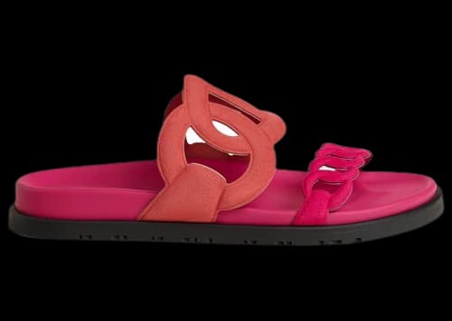 Hermes Extra Sandal Rouge Tomette Rose Sakura (Women's)
