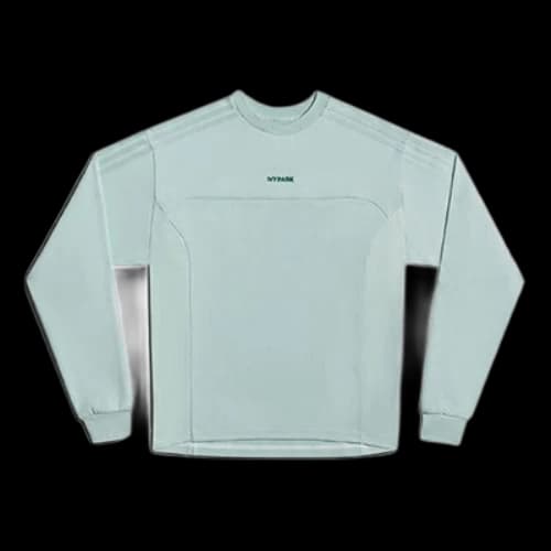 adidas originals x IVY PARK Crossover Alphabet Embroidered Solid Color Sports Couple Style Mint Green