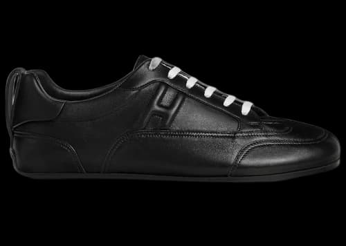 Hermes May Derby Shoe Black