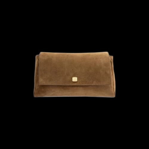 Khaite Audrey Crossbody Bag 'Mud'