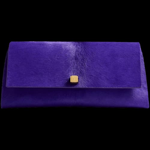 Khaite Audrey Clutch 'Amethyst'