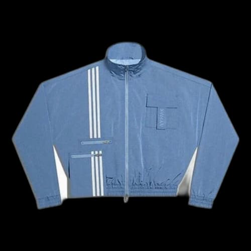adidas originals x Ivy Park Crossover Classic Stripe Sports Jacket Unisex Blue