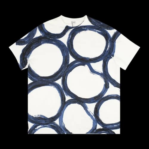 Loewe Circles Print T-Shirt 'White/Blue'