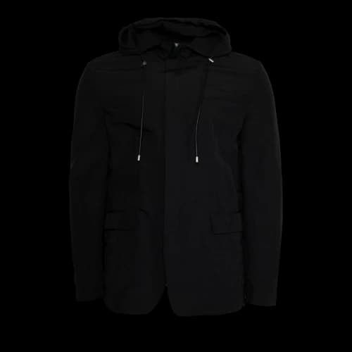 Loewe Hooded Zip Jacket 'Black'