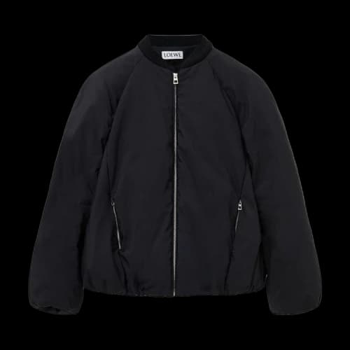 Loewe Padded Bomber Jacket 'Black'