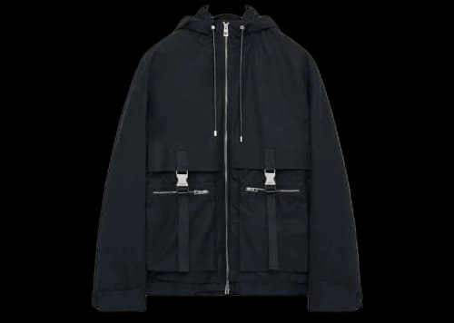 LOEWE Cotton Parka Black