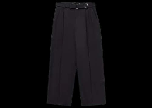 LOEWE Low Crotch Cotton Trousers Black