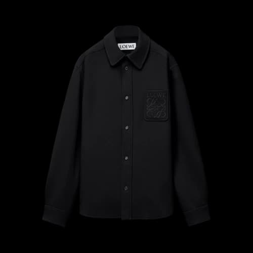 Loewe Anagram Pocket Overshirt 'Black'