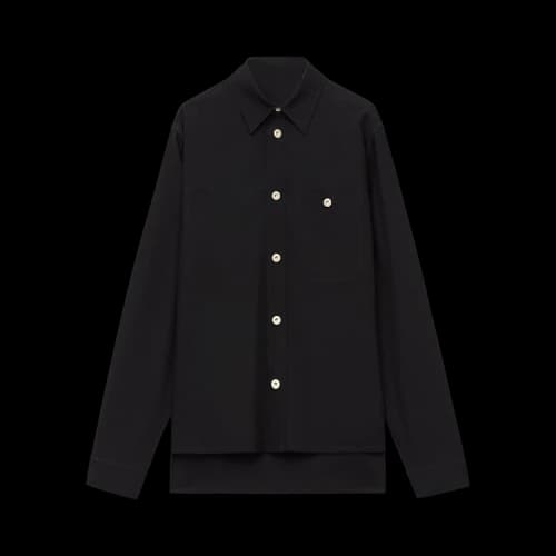 Loewe Metal Button Overshirt 'Black'