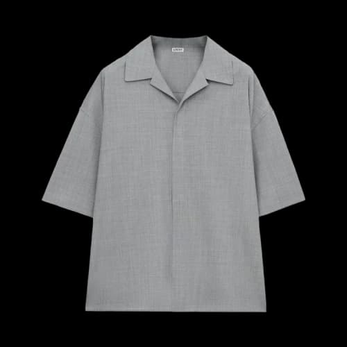 Loewe Short-Sleeve Shirt 'Grey'