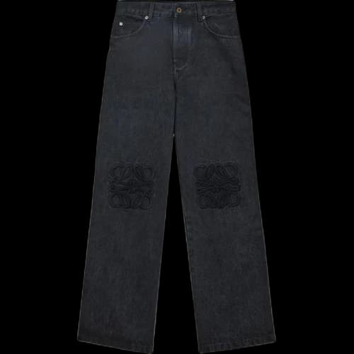 Loewe Anagram Baggy Jeans 'Black'