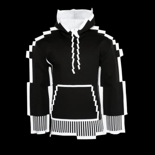 Loewe Pixelated Hoodie 'Black'