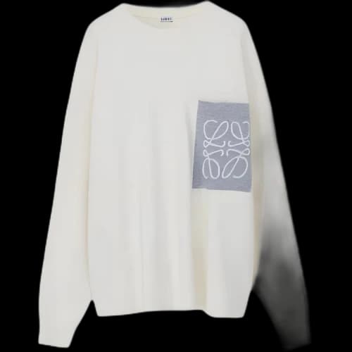 Loewe Anagram-patch sweatshirt