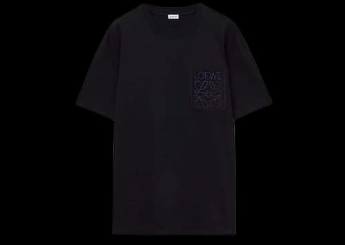 LOEWE Relaxed Fit T-shirt In Cotton Black