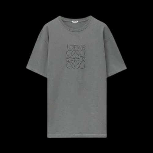 Loewe Overdyed Anagram T-Shirt 'Platinum'