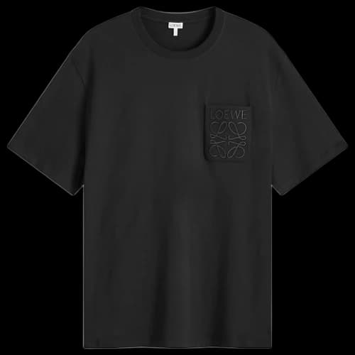 LOEWE Anagram Pocket T-shirt Black