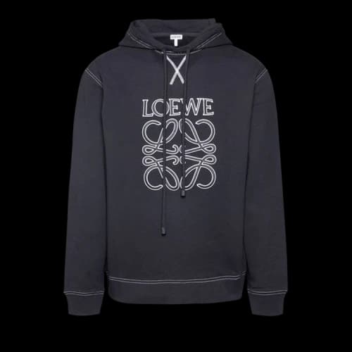 Loewe Anagram Hoodie 'Black'