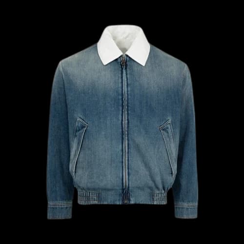 Loewe Zip-Up Jacket 'Blue'