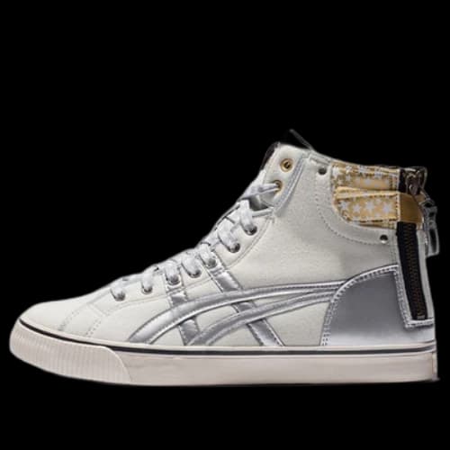 ASICS Unisex Double Clutch Sneakers White/Silver