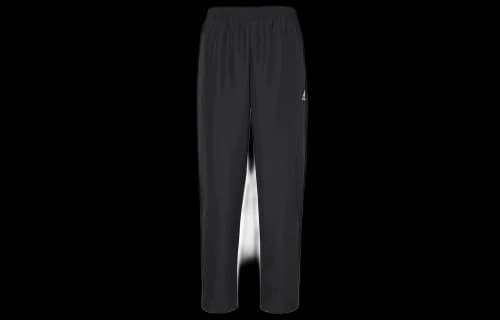adidas SS22 Solid Color Zipper Pants Elastic Waistband Sports Pants/Trousers/Joggers Black