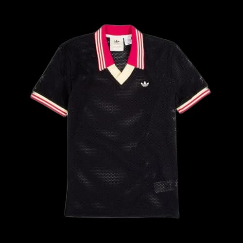 adidas x Wales Bonner Mesh Polo 'Black'