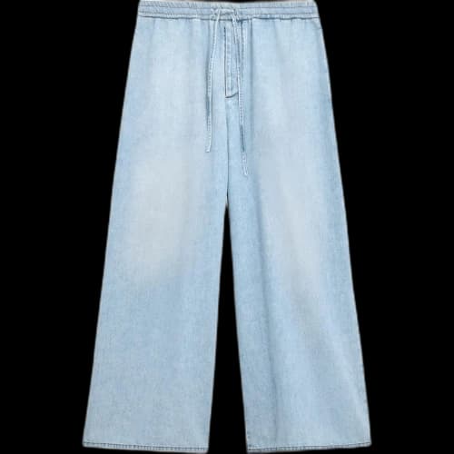 LOEWE Jeans Men's Washed Blue Moderate Other