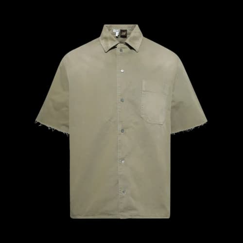 Loewe Anagram Short-Sleeve Shirt 'Sage'