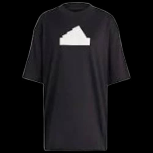 adidas Future Icons Badge of Sport Boyfriend T-Shirt Asia Sizing 'Black' (Women's)