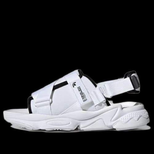 adidas originals Ozweego Sandal Minimalistic White Sandals 'White Black'