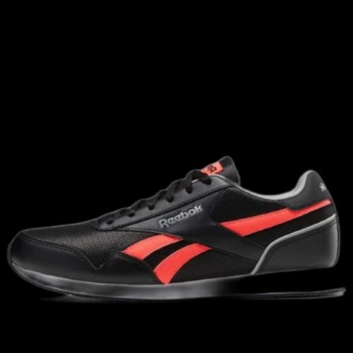 Reebok Royal Classic Jogger 3.0 Low Top Shoes/Sneakers Unisex Black Red