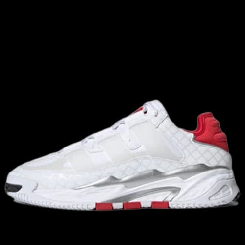adidas originals Niteball 'White Red'