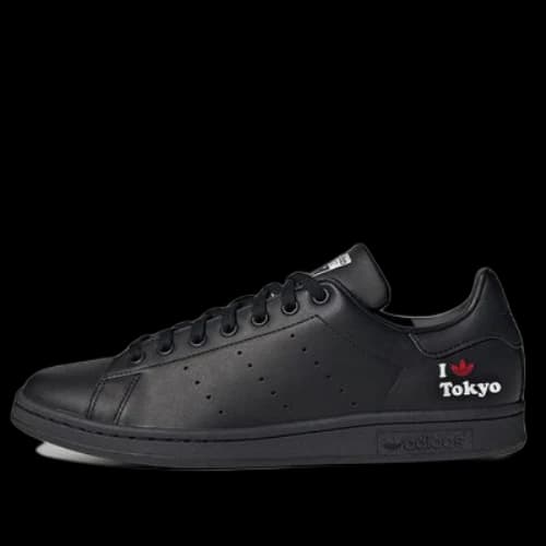 adidas originals Stan Smith 'Black White Red'