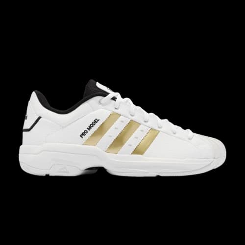 adidas Pro Model 2G Low 'White Gold Metallic'