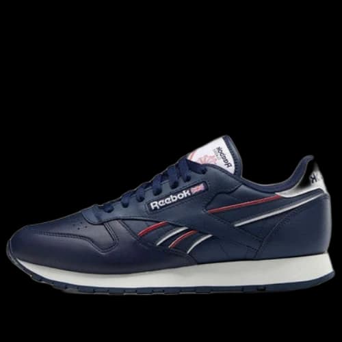 Reebok Unisex Classic Leather Running Shoes Blue