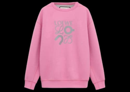 LOEWE x ON Technical Jersey Sweatshirt Grey Melange