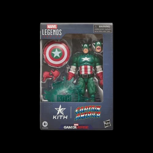Kith x Marvel Comics for Hasbro Legends Captain America Gameverse Player 2 Figure 'Green'
