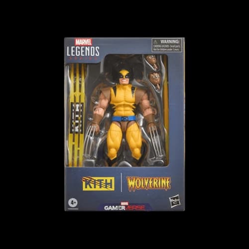 Kith x Marvel Comics for Hasbro Legends Wolverine Gamerverse Player 2 Figure 'Yellow'