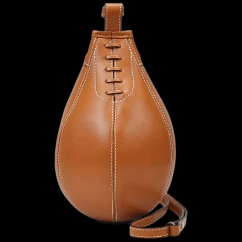 JW Anderson Small Punch Bag 'Pecan Brown'
