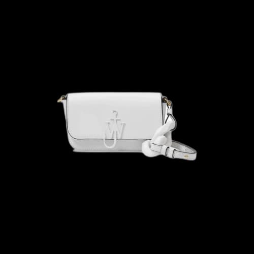JW Anderson Chain Baguette Anchor Bag 'White'