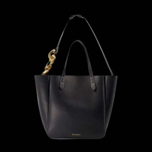 JW Anderson Small Chain Strap Tote Bag 'Black'